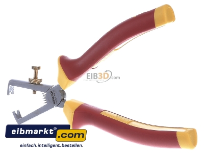 Frontansicht Klauke KL060160IS VDE-Abisolierzange 160mm 