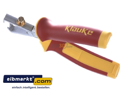 Ansicht oben vorne Klauke KL060160IS VDE-Abisolierzange 160mm 