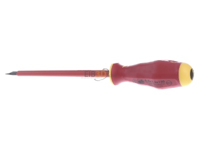 Front view Klauke KL10015065IS Screwdriver for slot head screws 6,5mm 
