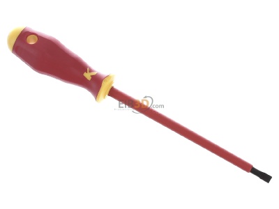 Top rear view Klauke KL10015065IS Screwdriver for slot head screws 6,5mm 
