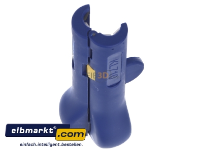 Ansicht oben hinten Klauke KL 710 Rundkabel-Entmanteler D=8-13mm 