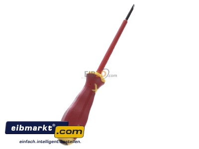 View top right Klauke KL1007525IS Screwdriver for slot head screws 2,5mm
