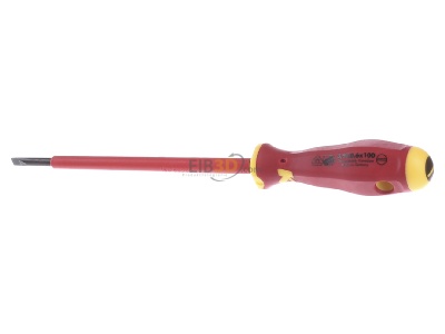 Front view Klauke KL10010035IS Screwdriver for slot head screws 3,5mm 
