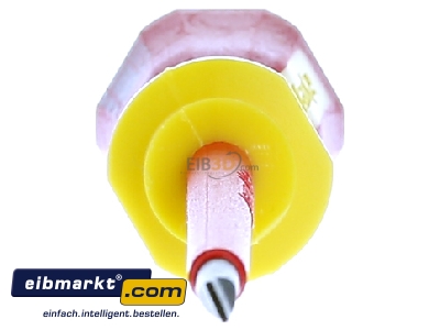 View on the left Klauke KL10010040IS Screwdriver for slot head screws 4mm 
