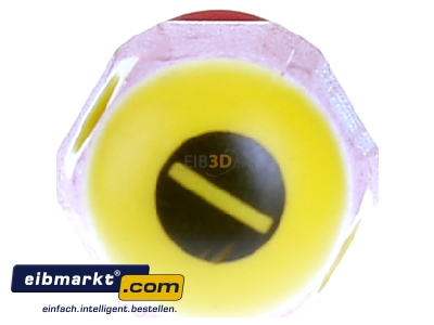 View on the right Klauke KL10010040IS Screwdriver for slot head screws 4mm 
