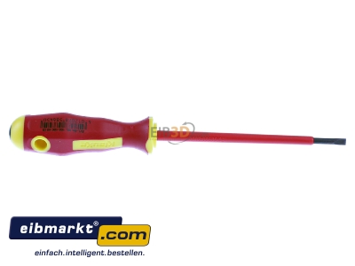 Back view Klauke KL10010040IS Screwdriver for slot head screws 4mm 
