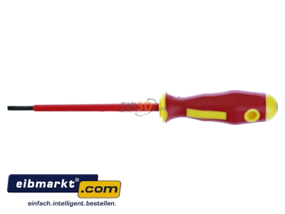 View up front Klauke KL10010040IS Screwdriver for slot head screws 4mm 
