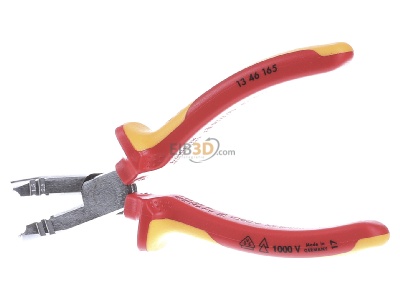 Frontansicht Knipex 13 46 165 Abmantelungszange 8-13mm 