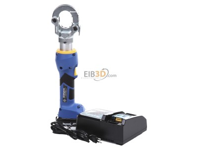 Ansicht oben hinten Klauke EKM6022CFM Presswerkzeug Akku-Hydraul., 1,5Ah 