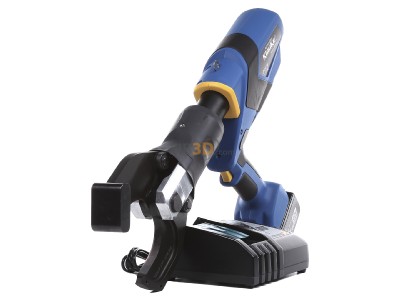 Ansicht links Klauke ES85CFM Kabelschere Akku-Hydraul., 4Ah 