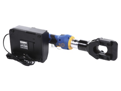 Ansicht oben hinten Klauke ESGM45CFM Kabelschere Akku-Hydraul., 1,5Ah 