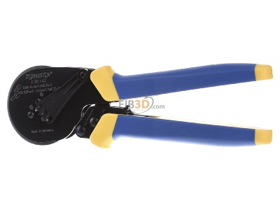 Frontansicht Klauke K304K Crimpzange 0,08-16qmm 