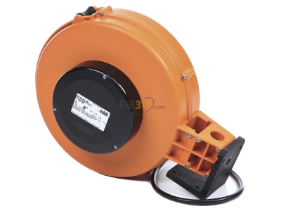 Ansicht oben hinten Schill FT 260.0308 Kabelaufroller 8m H05VV-F 3x1,5qmm 