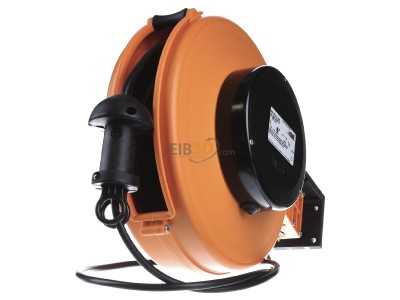 Ansicht links Schill FT 260.0312 Kabelaufroller 12m H05VV-F 3x1qmm 
