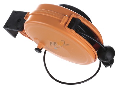Ansicht oben hinten Schill FT 260.0312 Kabelaufroller 12m H05VV-F 3x1qmm 