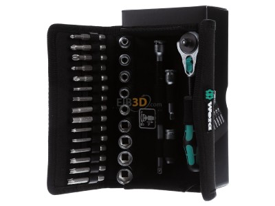 Front view Wera 004016 Tool set 28 Bag 
