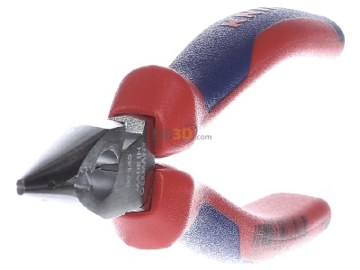 Ansicht links Knipex 08 25 145 Spitzkombizange verchromt, 145mm 