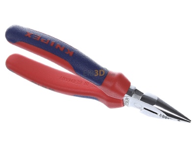 Ansicht oben hinten Knipex 08 25 145 Spitzkombizange verchromt, 145mm 