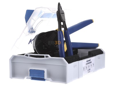 Ansicht links Klauke LBOXXMINIK306K Sortimentskasten m. K306K u.Aderendh. 