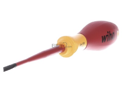 Ansicht links Wiha SB320104010001 Schlitz Schraubendreher SoftFinish electric 