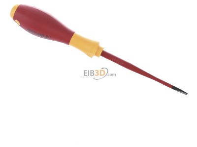 Ansicht oben hinten Wiha SB320104010001 Schlitz Schraubendreher SoftFinish electric 