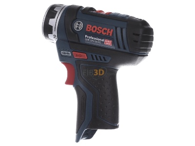 View on the right Bosch Power Tools GSR 12V-15 FC solo Battery drilling machine 12V 0Ah 
