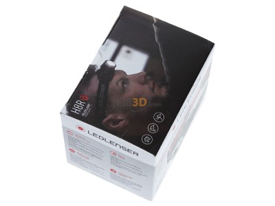 Ansicht oben links Zweibrder H8R #500853 Stirnlampe LED Lenser H8R 500853