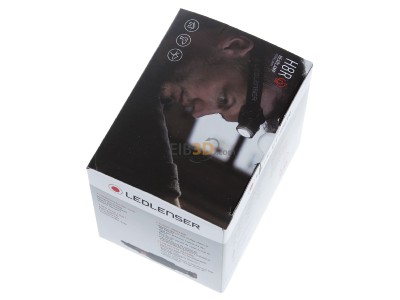 Ansicht oben rechts Zweibrder H8R #500853 Stirnlampe LED Lenser H8R 500853