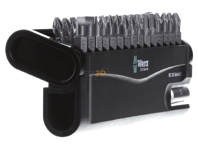 Ansicht links Wera 05057434001 Bit-Sortiment 1/4x50 