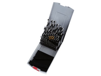 Ansicht oben vorne Bosch Power Tools Pro Box 25 tlg. Metallspiralbohrer-Set HSS 