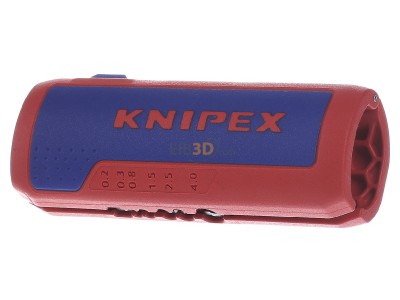 Frontansicht Knipex 90 22 02 SB TwistCut Wellrohrschneider 100mm 