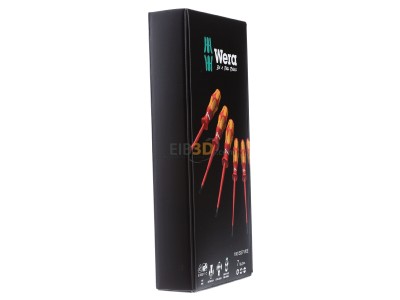 Ansicht links Wera 160iSS/7 VDE Schraubendrehersatz 7-teilig 