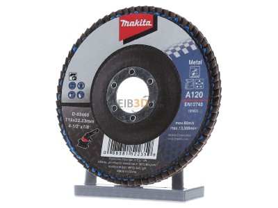 Front view Makita D-63460 Grinding disc 115mm 
