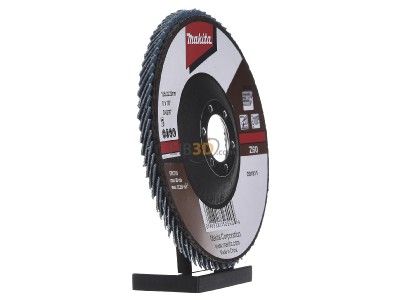 Ansicht links Makita D-63797 Fcherschleifscheibe 125mm Z60 