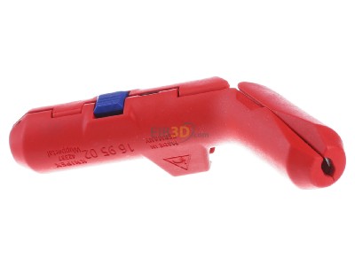 Ansicht hinten Knipex 16 95 02 SB Univ.-Abmantelungswerkzeug Ergo Strip 