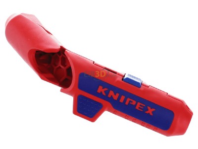 Ansicht oben vorne Knipex 16 95 02 SB Univ.-Abmantelungswerkzeug Ergo Strip 