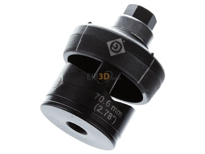 Ansicht oben vorne Klauke 50253832 Standard Blechlocher 70,6 mm 