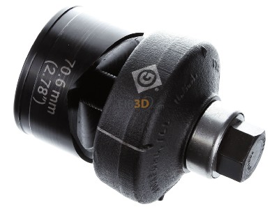 Ansicht oben rechts Klauke 50253832 Standard Blechlocher 70,6 mm 