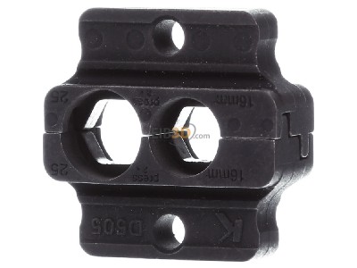 Ansicht hinten Klauke D505 Presseinsatz K50er-Reihe f�r Rohrkabel/Verbin 