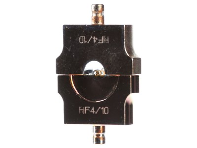 Frontansicht Klauke HF410 Presseinsatz HF 4, 10 mm� Serie 4