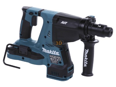 Ansicht oben hinten Makita DHR281ZJ Akku-Bohrhammer f.SDS-PLUS 2x18V o. Akku+Lader 