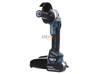 View on the right Makita DGA513RTJ Right angle grinder (battery) w/ charger 
