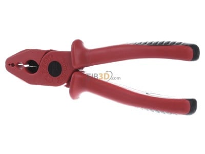 Front view Intercable Tools 11092 Combination pliers 186mm 
