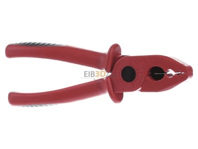 Back view Intercable Tools 11092 Combination pliers 186mm 

