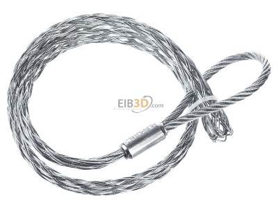 Ansicht oben links Runpotec 20663 Kabeleinziehstrumpf mit Schlaufe 20-25mm 