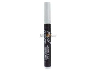 Frontansicht Pica-Marker 522/52 Permanent Marker 1-4mm, INSTANT WHITE 