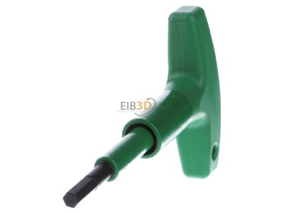 Ansicht links WAGO 285-173 Innensechskantschl�ssel Verdrehschutz,gr�n 