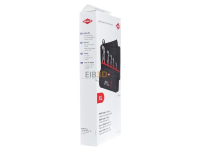 Ansicht links Knipex 00 19 55 S5 Cobra-Set 5-teilig 125,150,180,250,300 