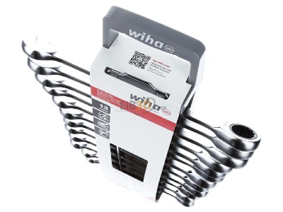 Ansicht oben vorne Wiha 30391 Ringratschen Gabelschl.Set 13tlg. 
