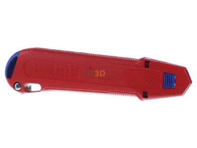 Ansicht hinten Knipex 90 10 165 BK Universalmesser KNIPEX CutiX 